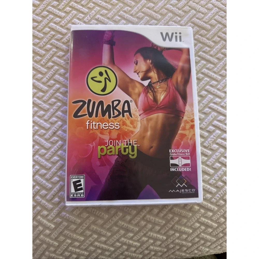Zumba Fitness (Nintendo Wii, 2010) Complete In Box - No‎ Belt